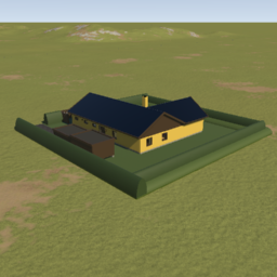 Three Bedroom House by Uncle T