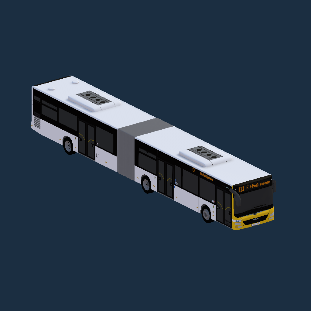 Schröder Reisen (BVG Sub) MAN A23 Grundlack