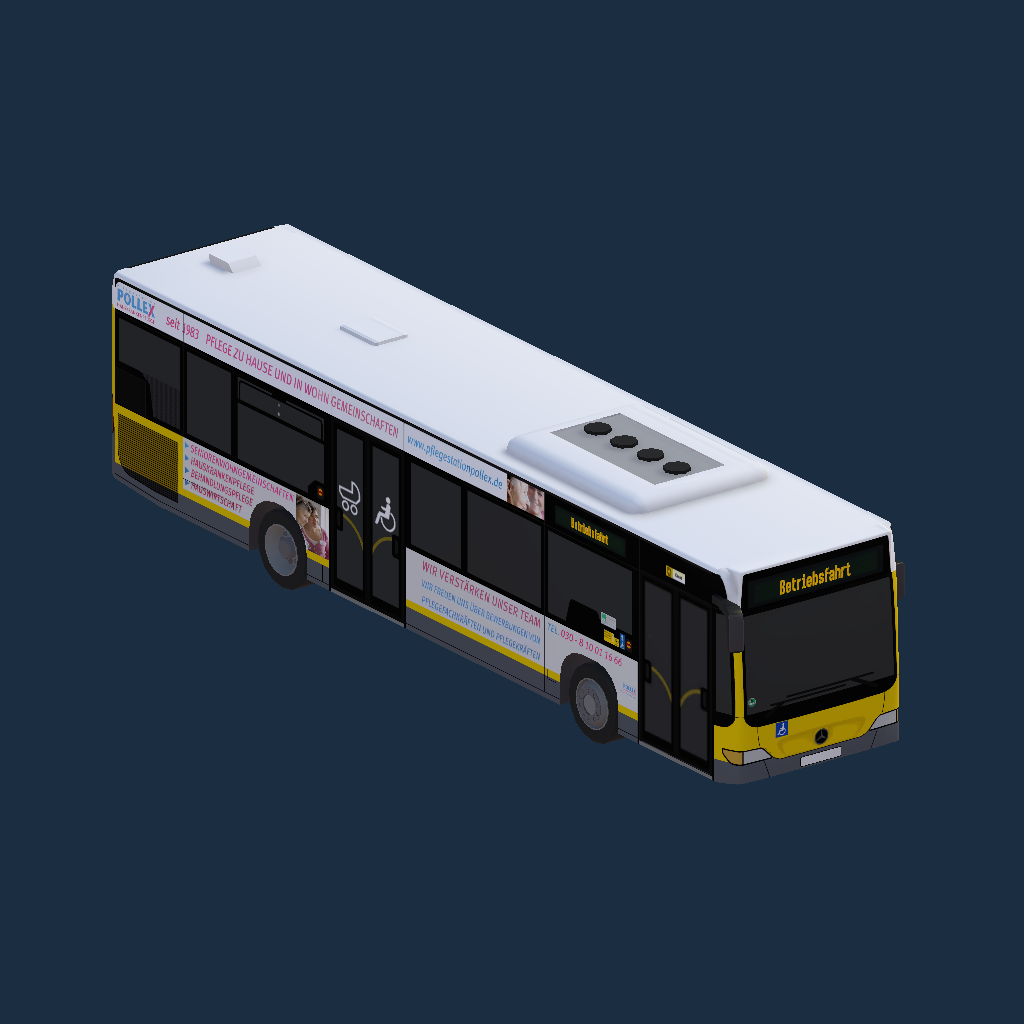 Hartmann/Der Südender (BVG Sub) MB FL Pollex,Fritz Bergmann,USA-Reisen Werbung