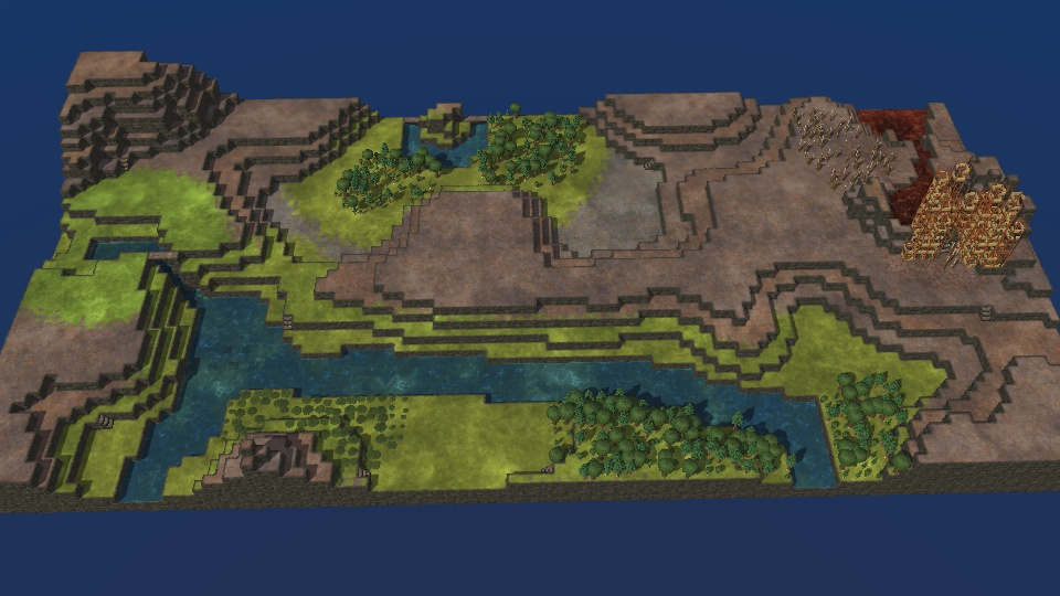 River Oasis (100x50)
