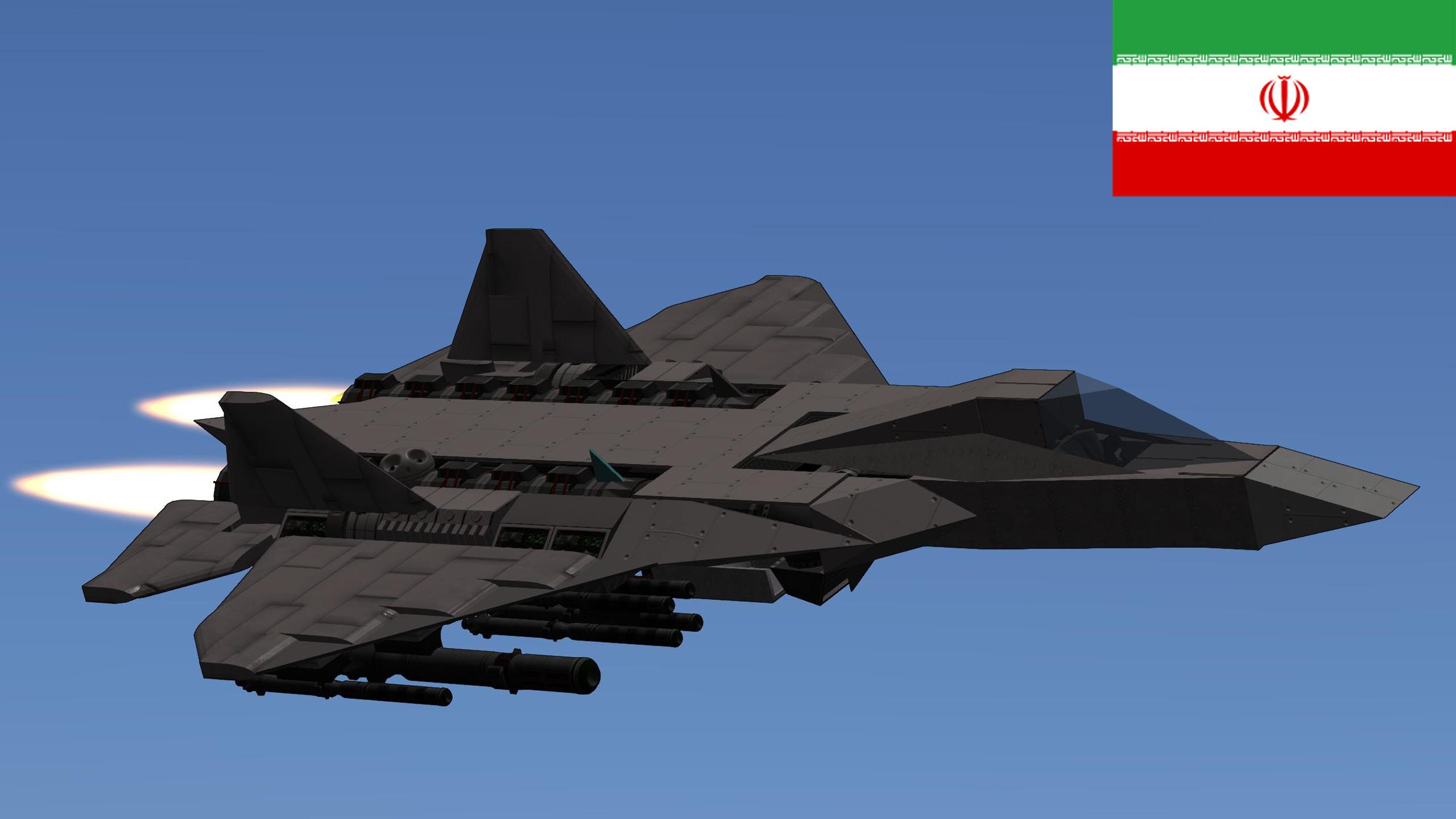 F-57IR Shahin Air Superiority Stealth Fighter