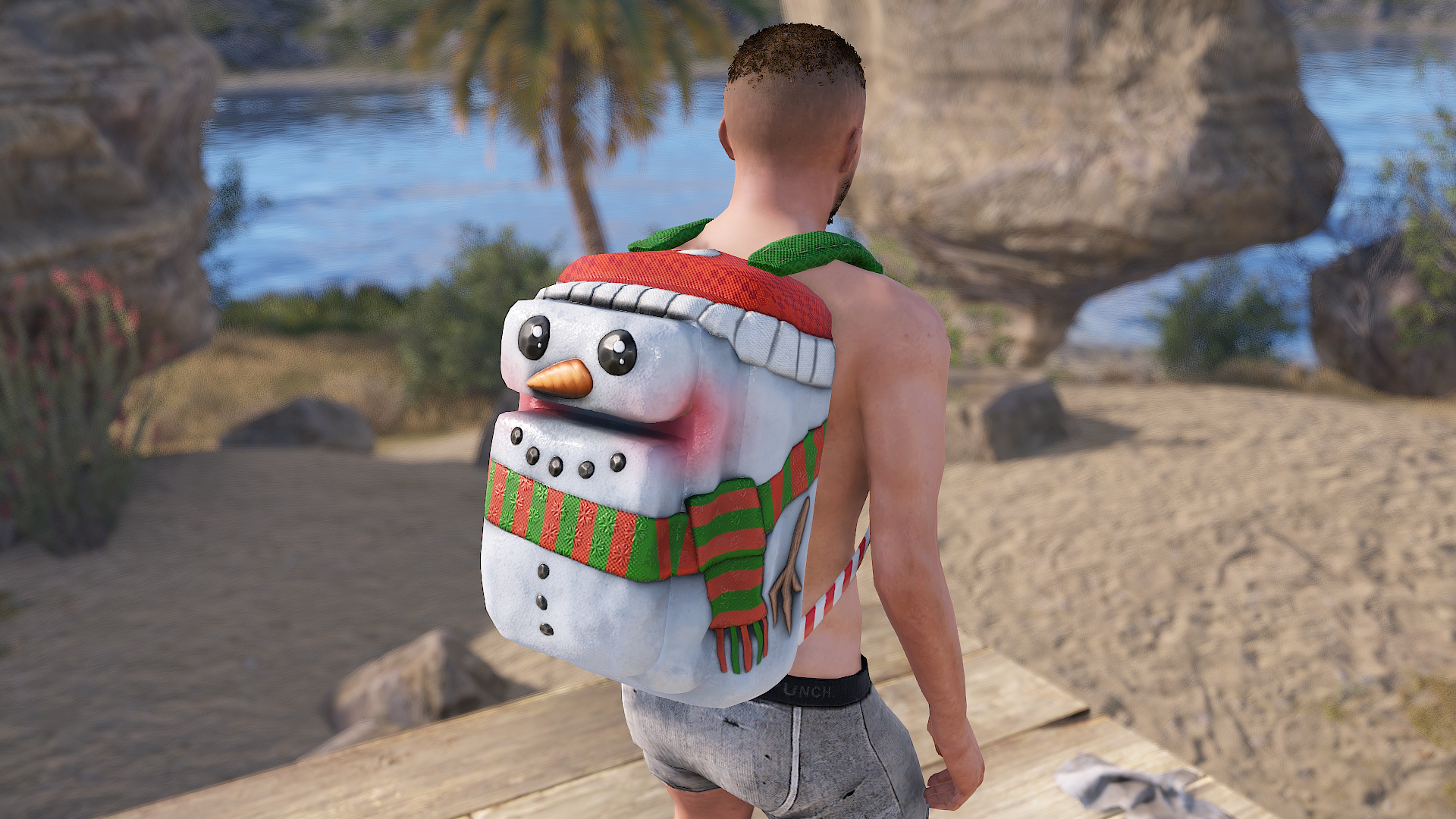 Snowman Backpack