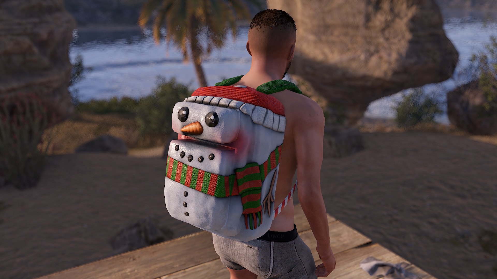 Snowman Backpack