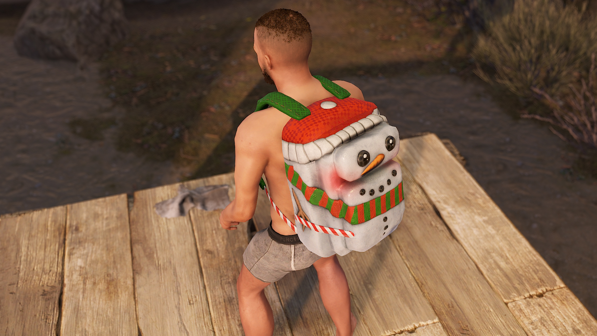 Snowman Backpack