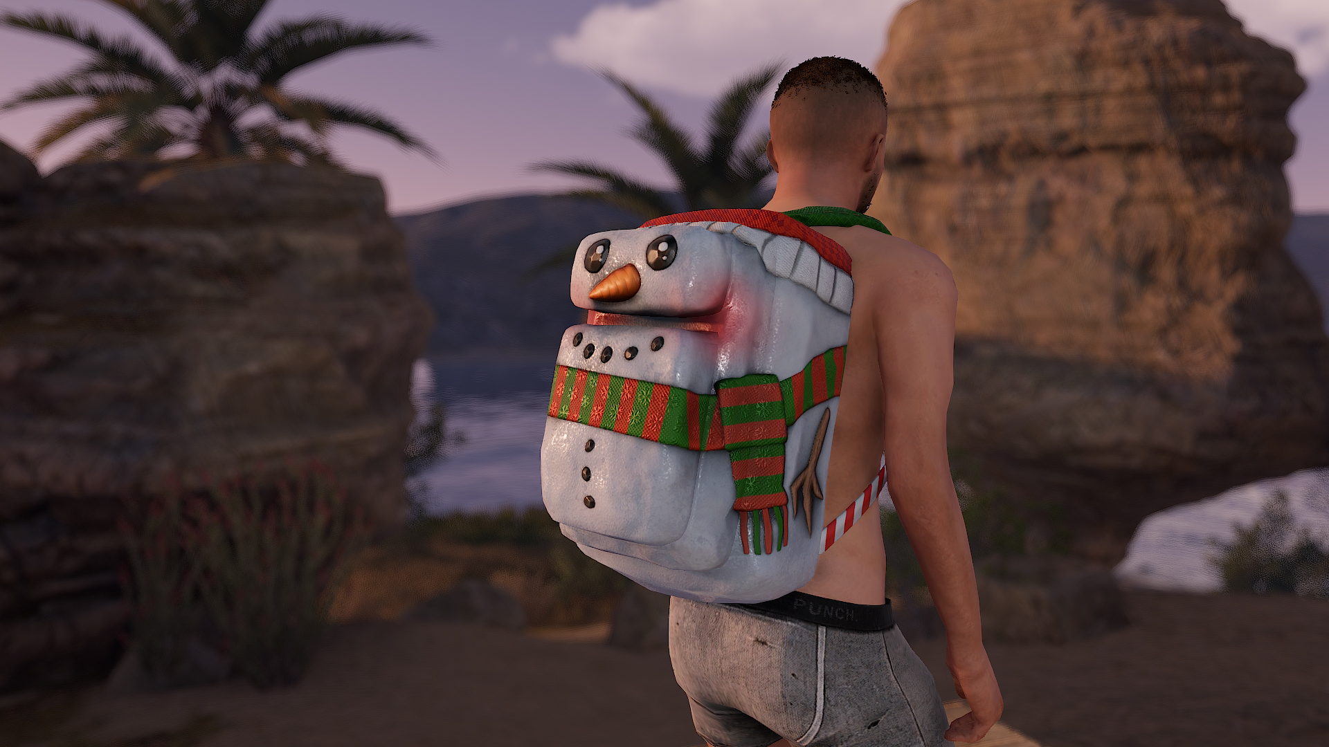 Snowman Backpack