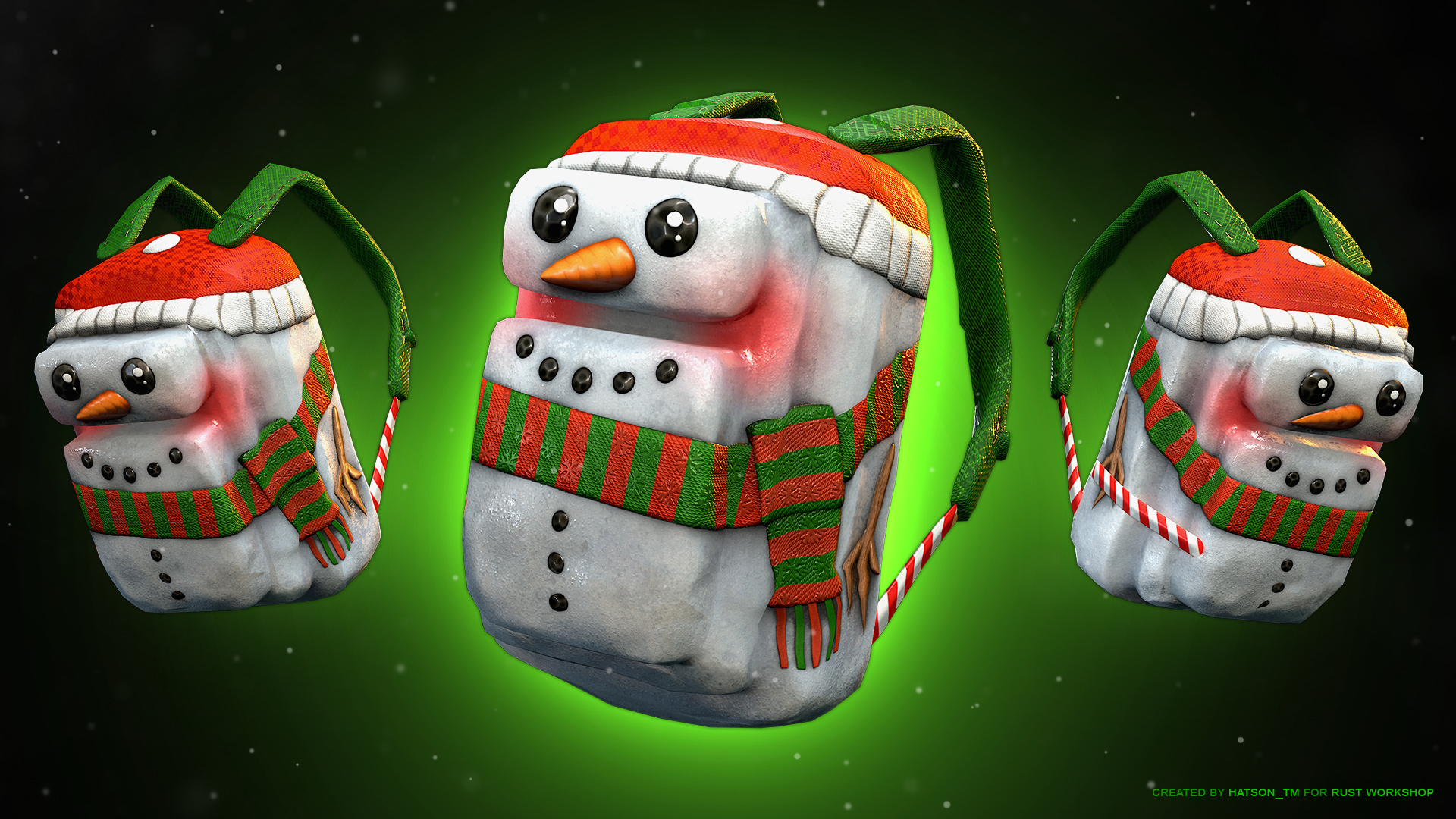 Snowman Backpack
