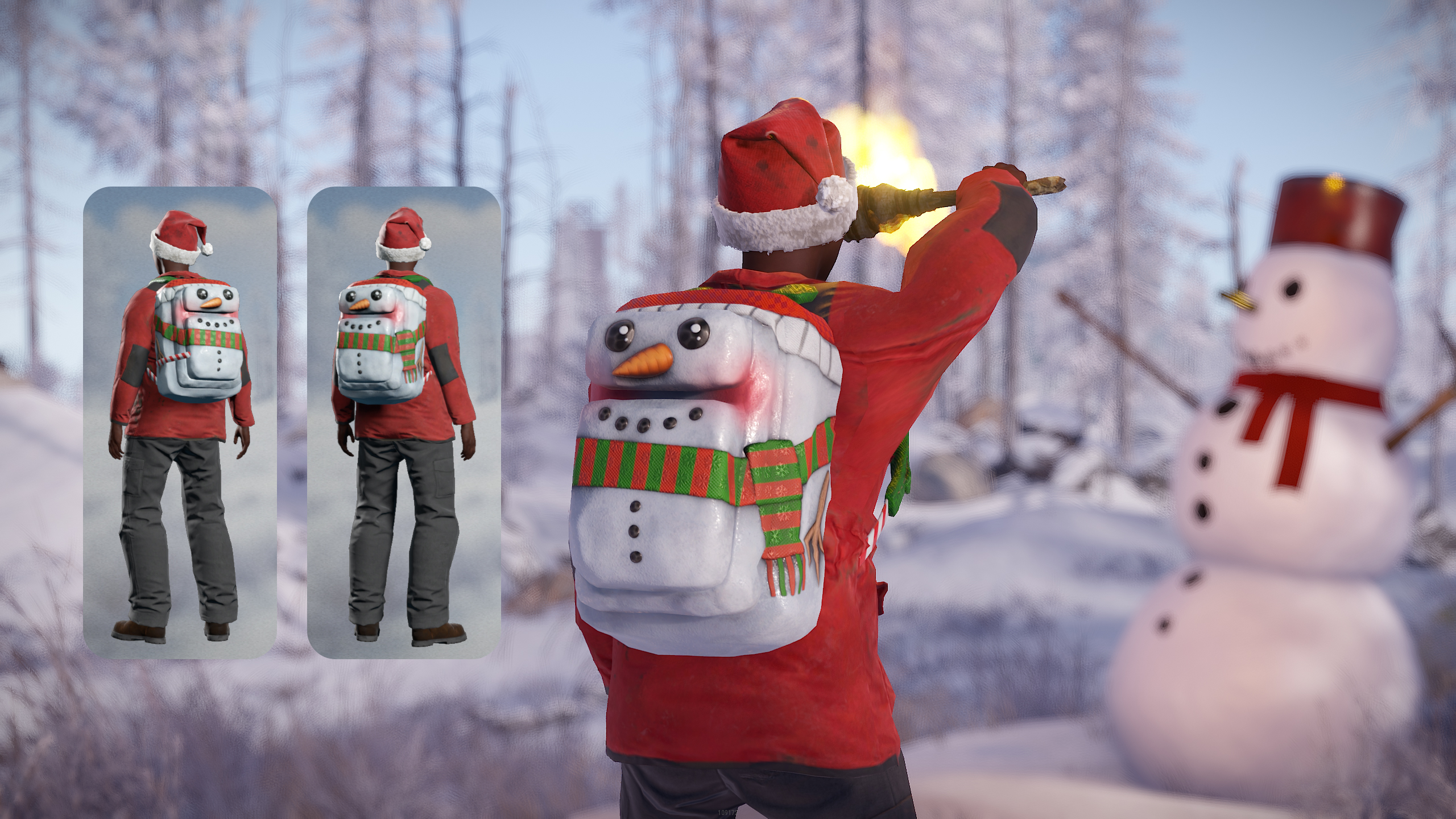 Snowman Backpack