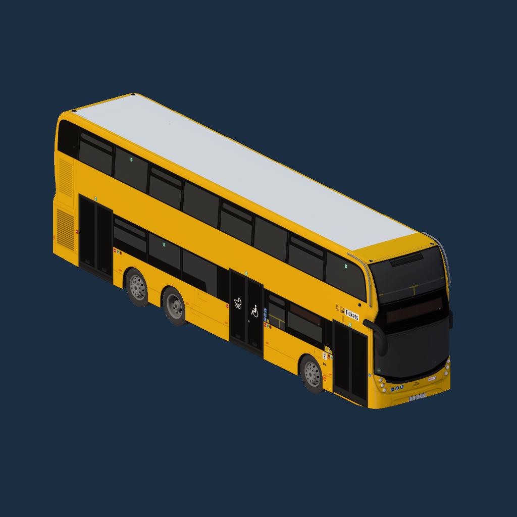 Alexander Dennis E50D - BVG Grundlack