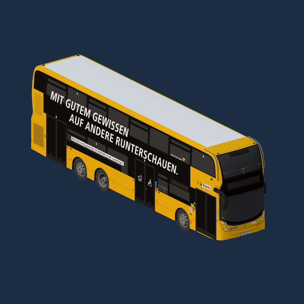 Alexander Dennis E50D - BVG (Mit gutem Gewissen auf andere runterschauen)