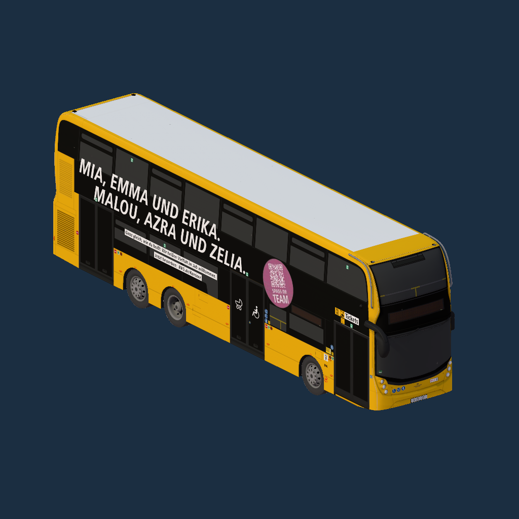 Alexander Dennis E50D - BVG Karriere