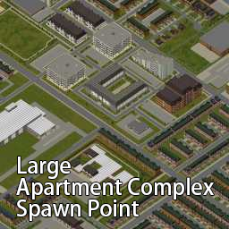 Louisville Mammuthus Skyscraper Rooftop Spawn Point B42 – Project Zomboid Mod