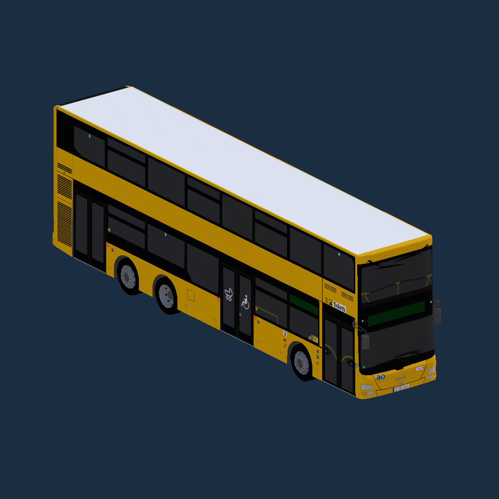 MAN Lion's City DD A39 - BVG Grundlack