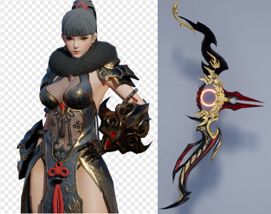 武夷套+武夷弓（服装女用，弓箭男女皆可用，制作台可制作）