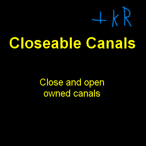 Closeable Canals Korean