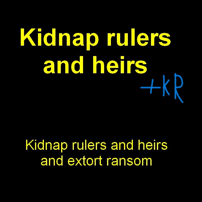 Kidnap Rulers & Heirs Korean