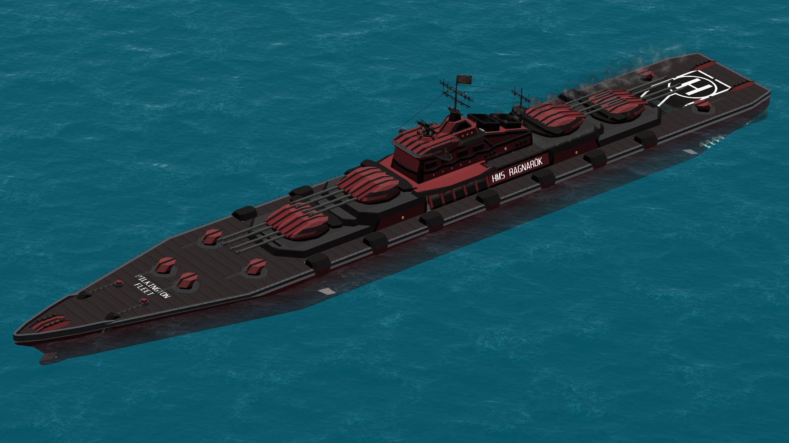 Brenzo's HMS Ragnarök (Turret Fix)