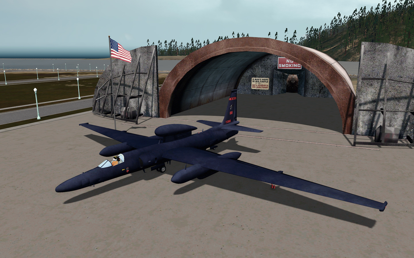 Lockheed U-2  Dragon Lady open
