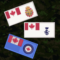 Canadian Ensign Flag Patches