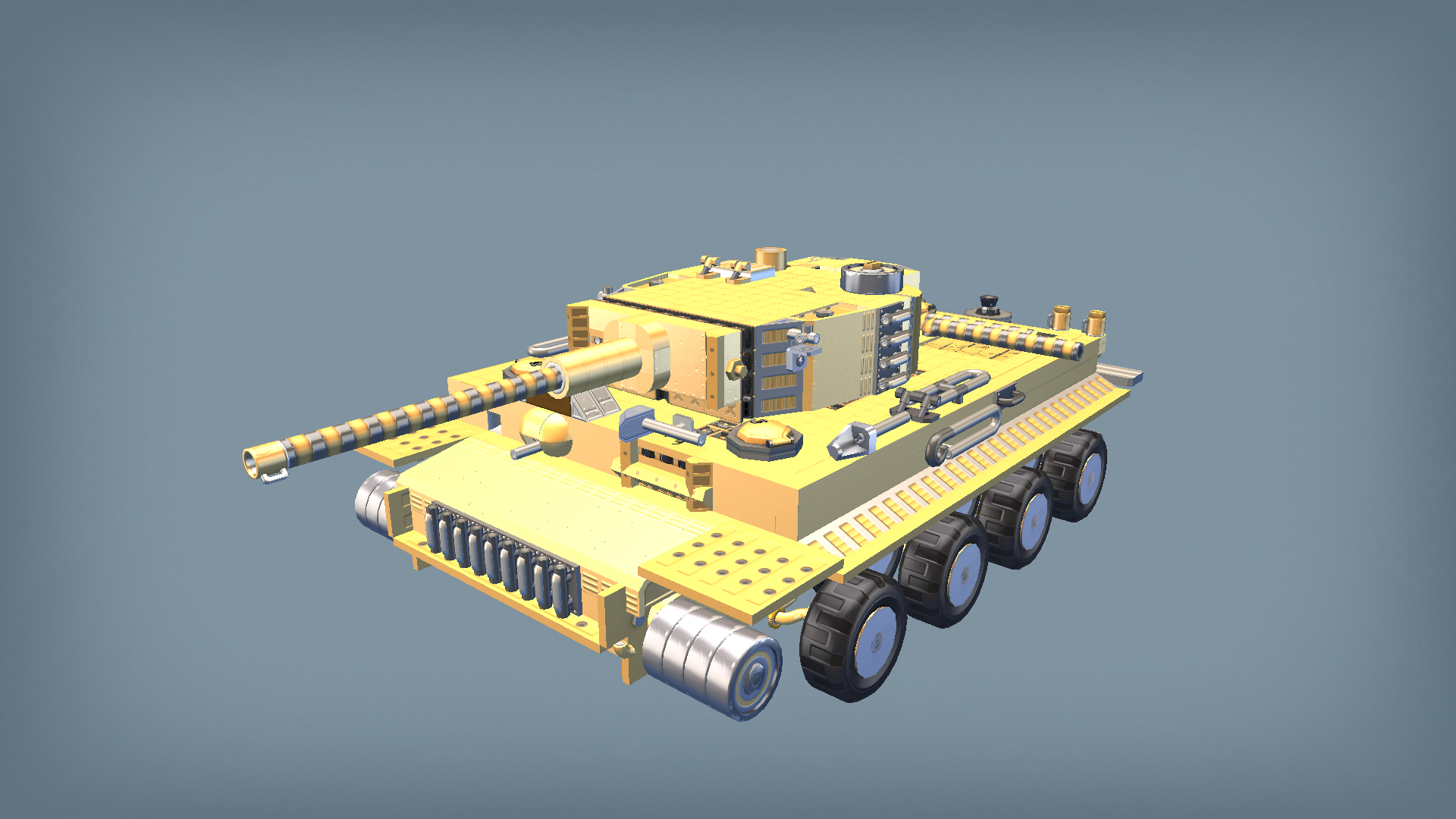 TIGER H1 WW2 GERMAN HEAVY TANK NO MODES OG