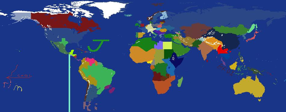 World Map 2025 Community map!