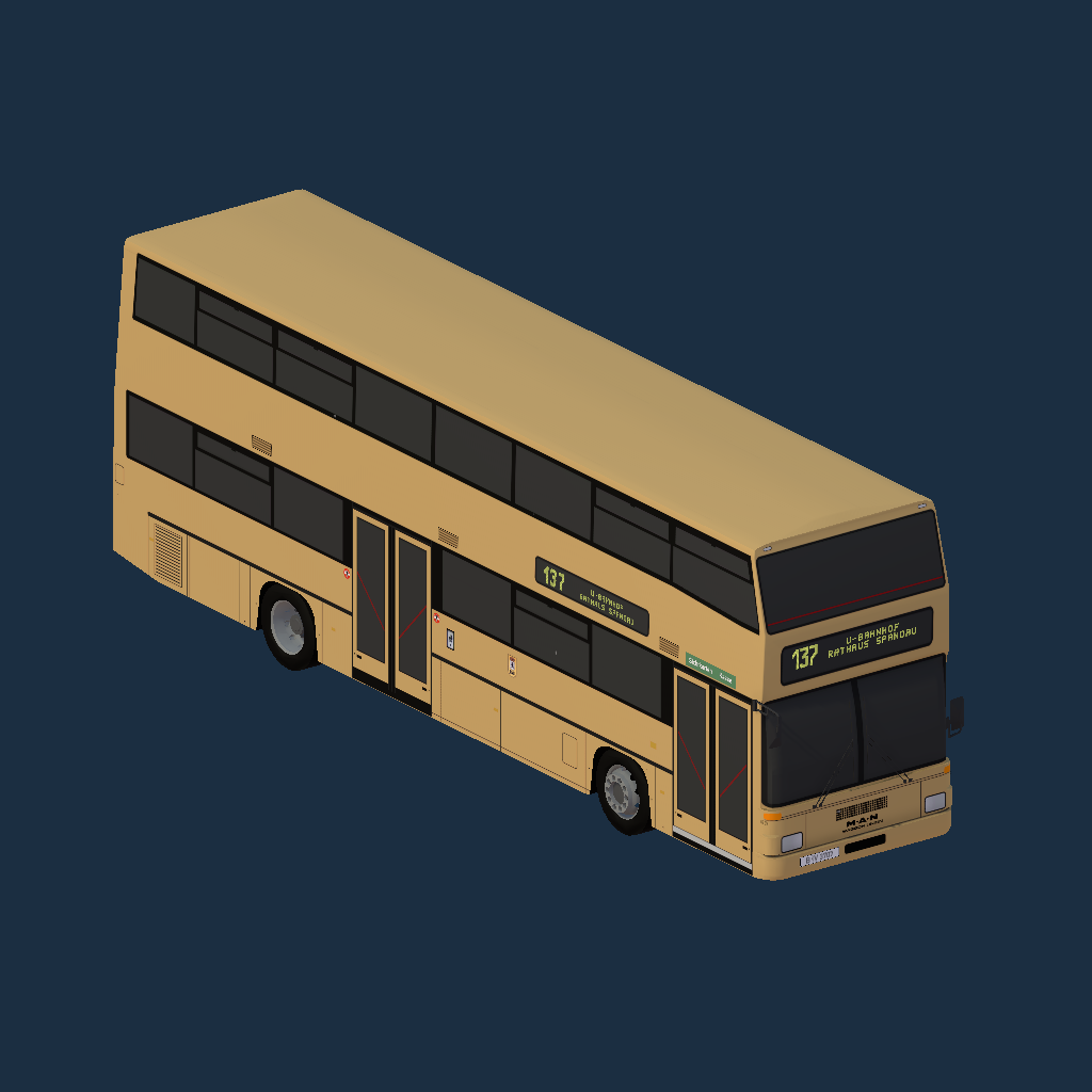 MAN SD202 (SD86) - BVG Berliner Verkehrsbetriebe