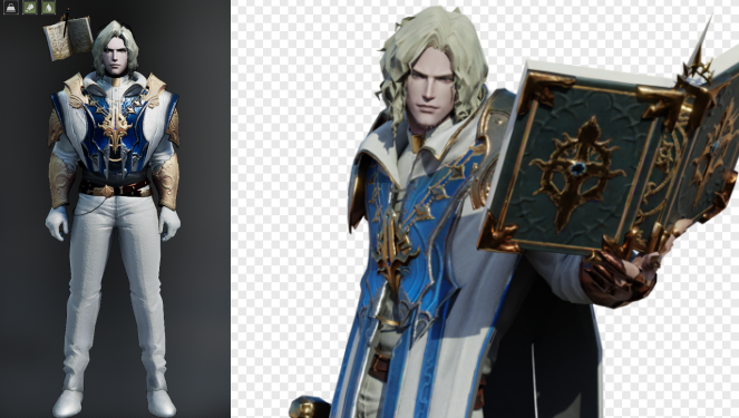 贺岁新春_白衣魔导师套