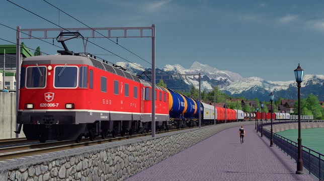 SBB "Re 10/10" Dummy cargo train 2