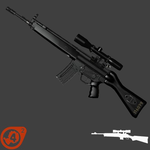 H&K-33 SG/1 (Hunting Rifle)