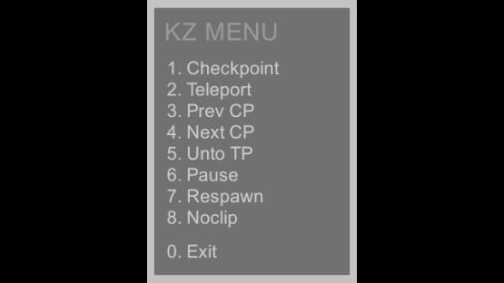 KZ Menu – Counter-Strike 2 Mod