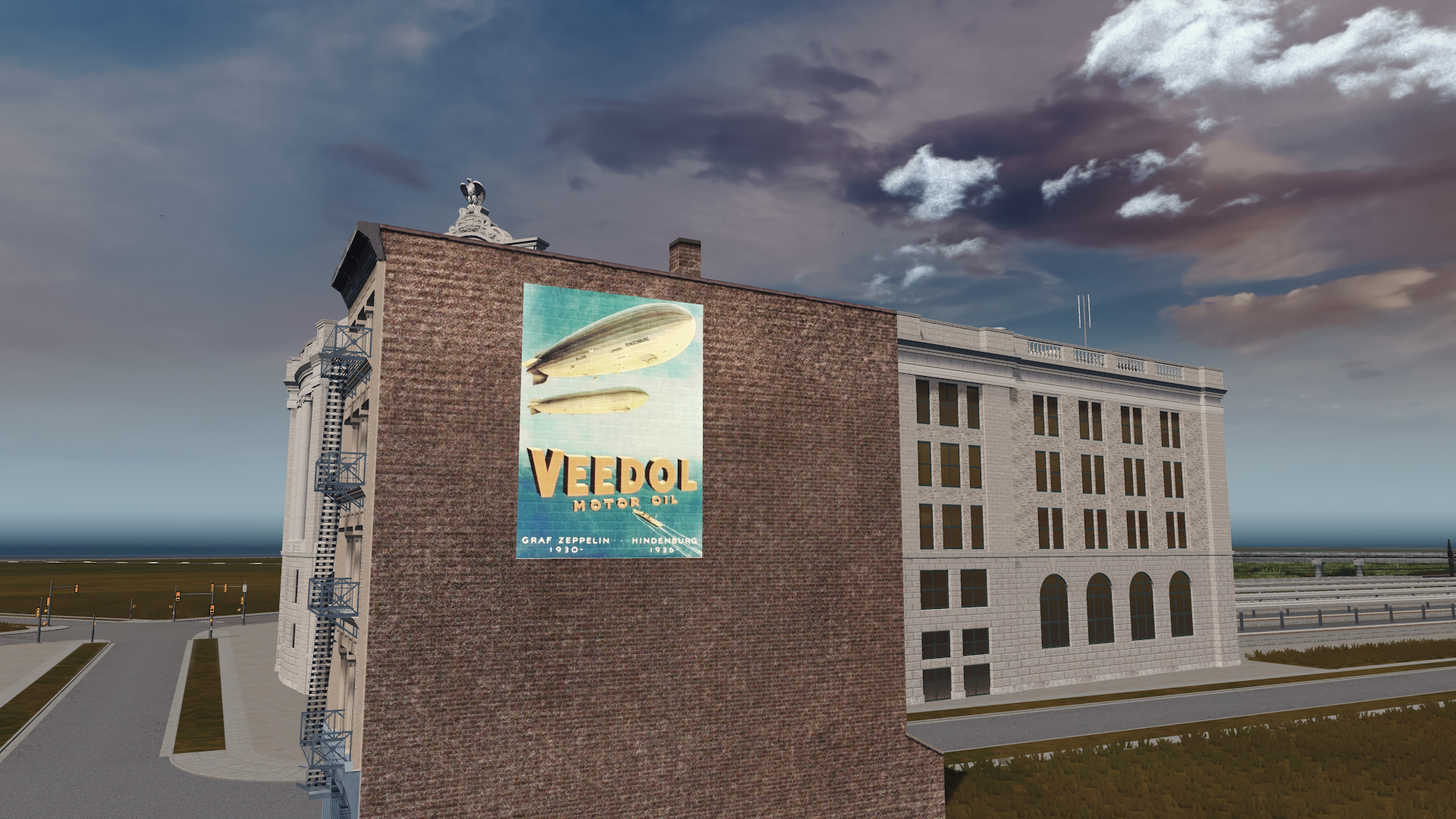 Veedol Oil Mural