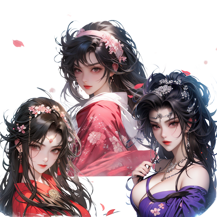 【美术立绘】女性立绘全替换·AI