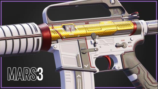 M4A1-S | MARS Mk2 Yellow (Outdated)