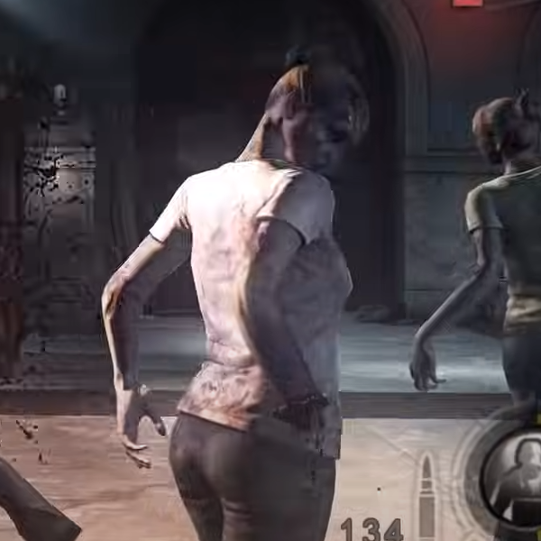 REORC Female tshirt zombie (For Battery Soldier 2)