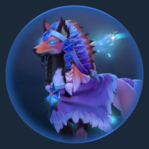 The Magical Star From The Ice Fox Lineage - CM Persona - Head