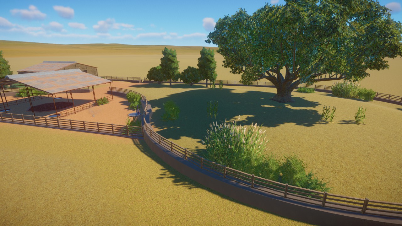 Greater Rhea Habitat