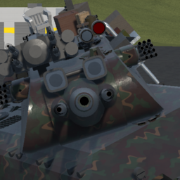 G.A.R.I.E Motors Super Heavy Tank 4 A3 "Verrückt-Wunderwaffel" (GM-SHT-4A3) (NO COMBAT ADVANCED)