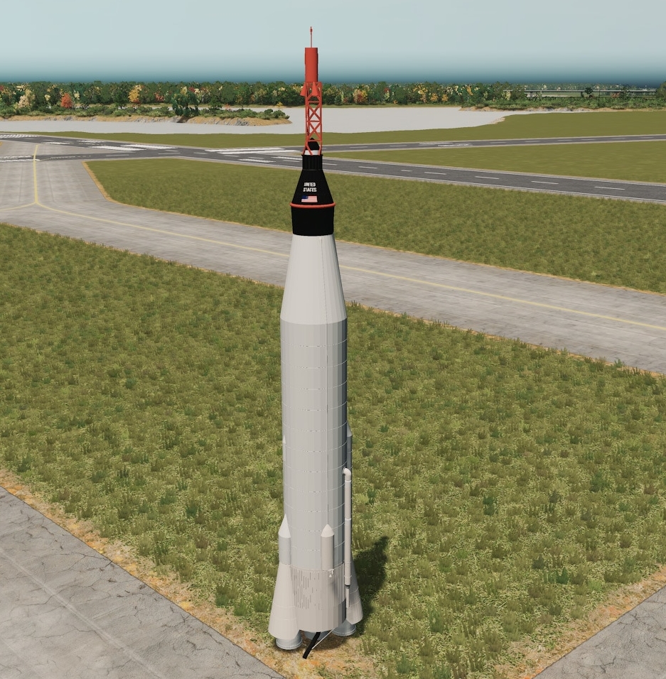 Atlas LV-3B Mercury vehicle