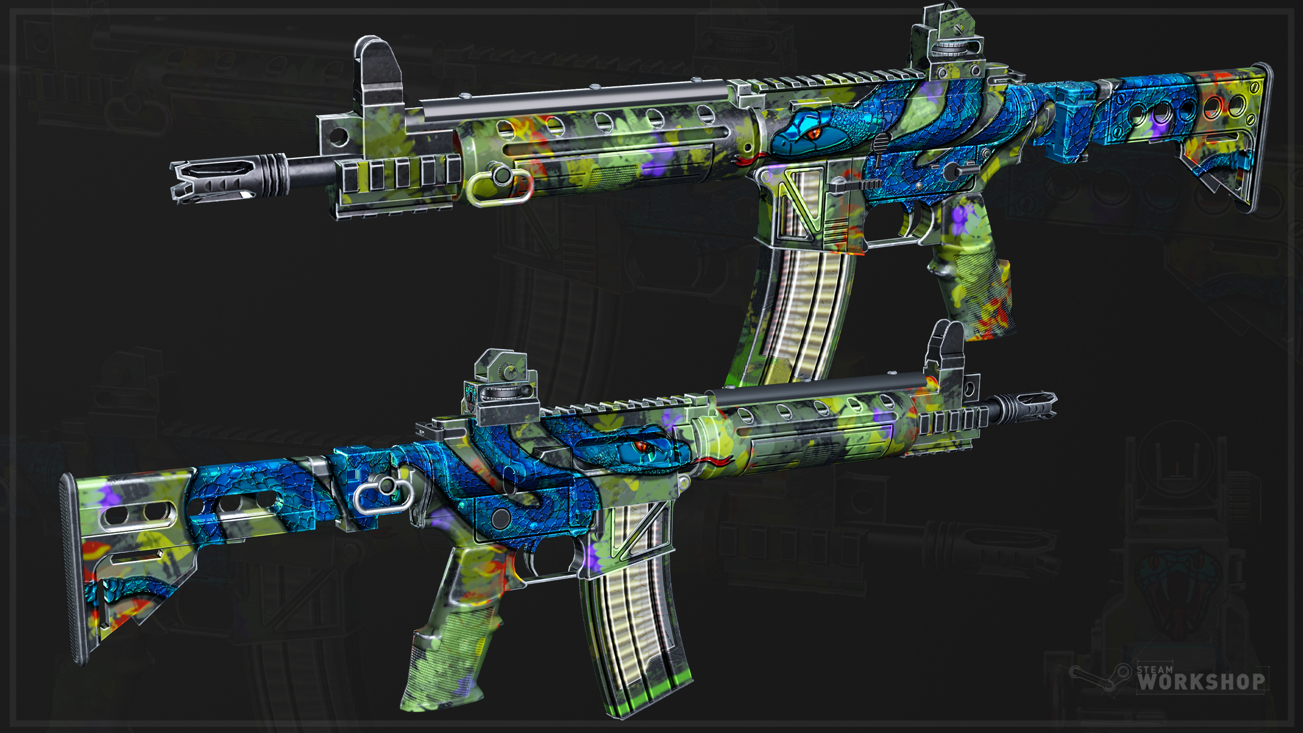 Azure Snake LR screenshot 1