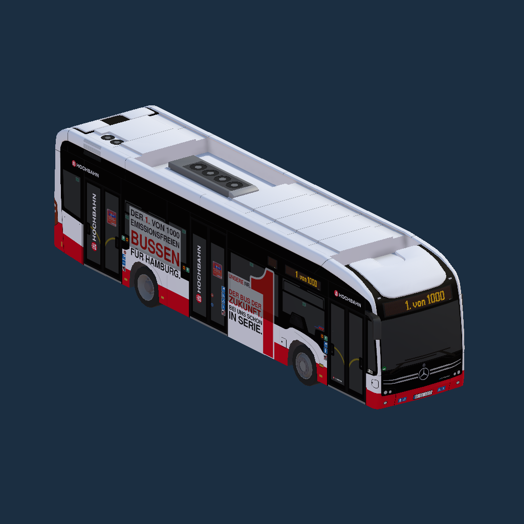 MB eCitaro - HOCHBAHN (1. von 1000)