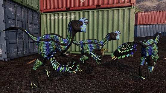 Opal Fossil Oviraptor