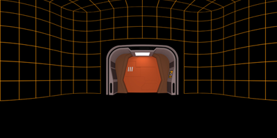 Star Trek Holodeck Grid (Without Floor Grid)
