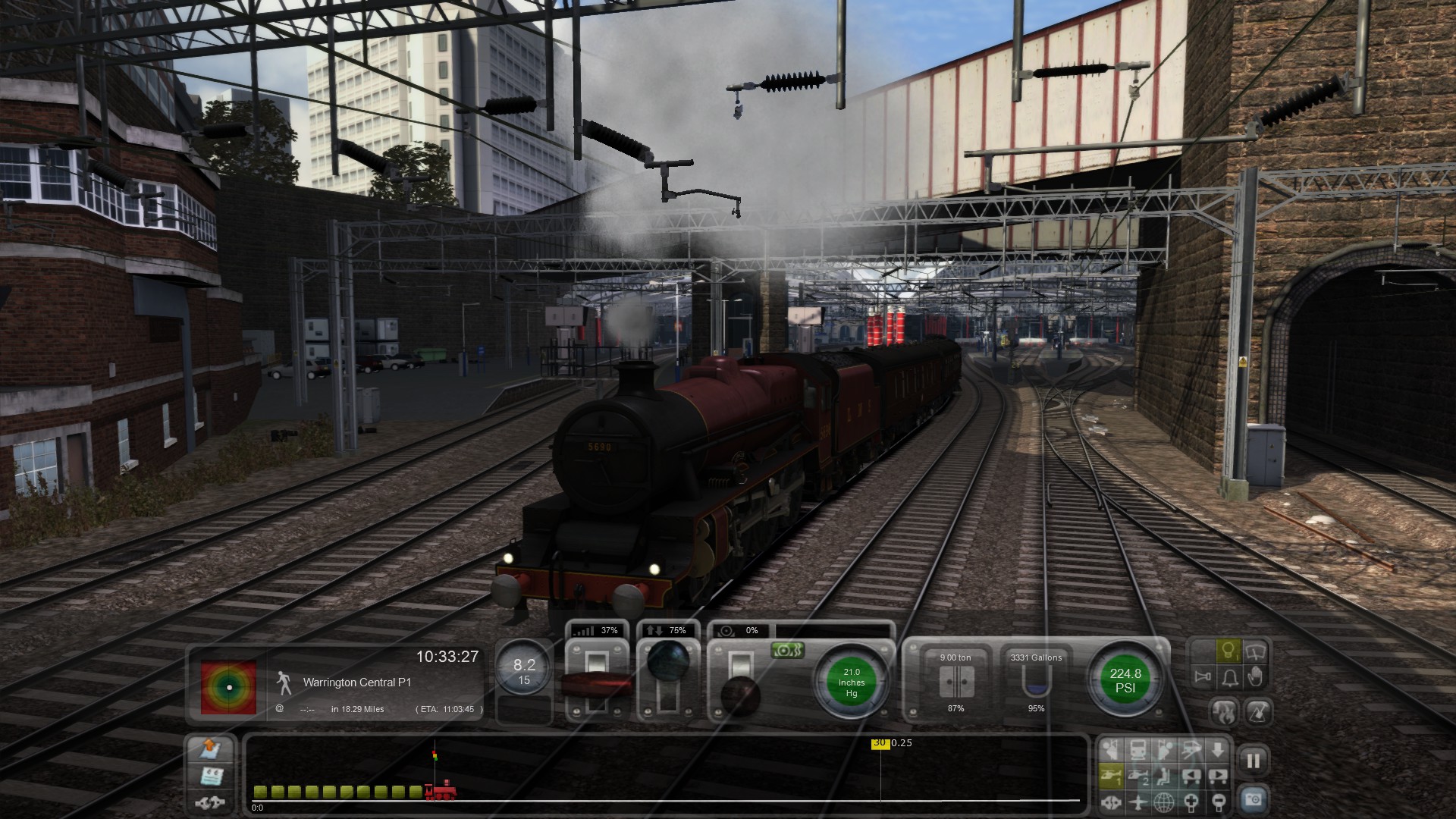 Jubilee Liverpool Lime Street to Crewe - as far as Manchester Piccadilly