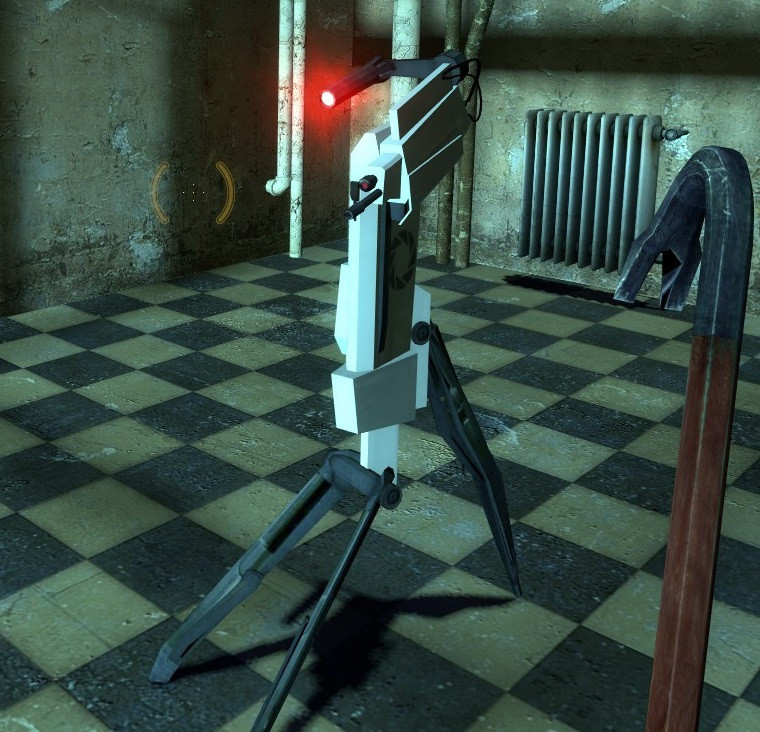 Aperture-styled turret from [Portal Epic Edition]