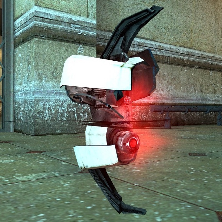 Aperture-styled manhack from [Portal Epic Edition]
