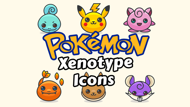 Pokemon Xenotype Icons