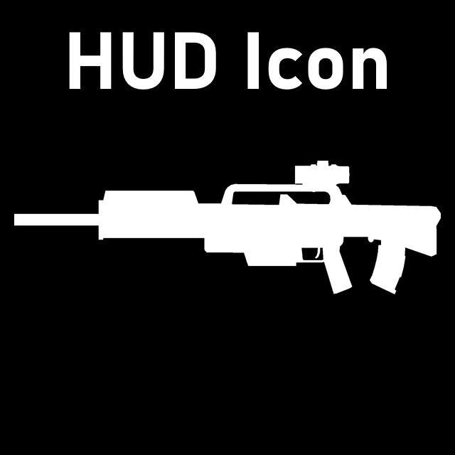 Starship Troopers - Morita M-1S Sniper Rifle HUD Icon (Military Sniper)