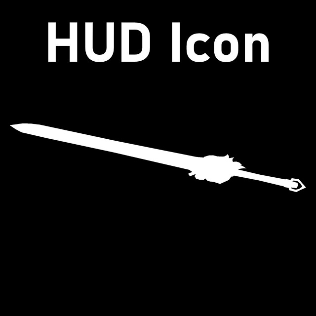 Genshin Impact - Lion’s Roar HUD Icon (Machete)

