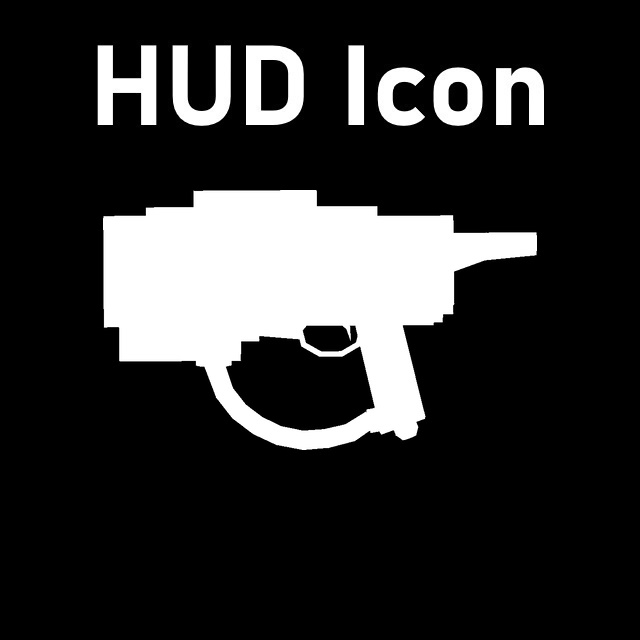 Sonic Generations - Eggrobo Gun HUD Icon (Chrome Shotgun)
