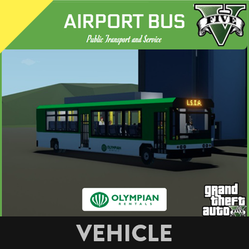 Grand Theft Auto V Airport Bus