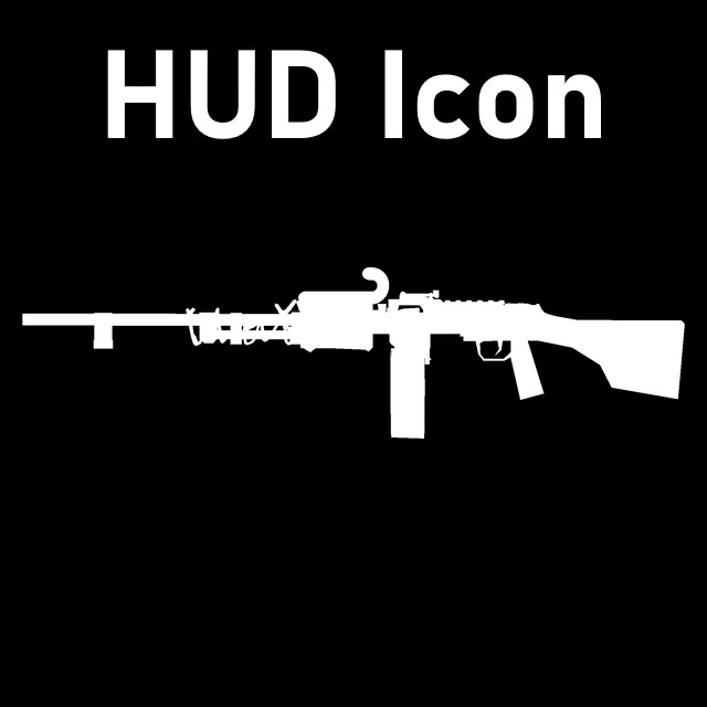 Festive RPD HUD Icon (Assault rifle)
